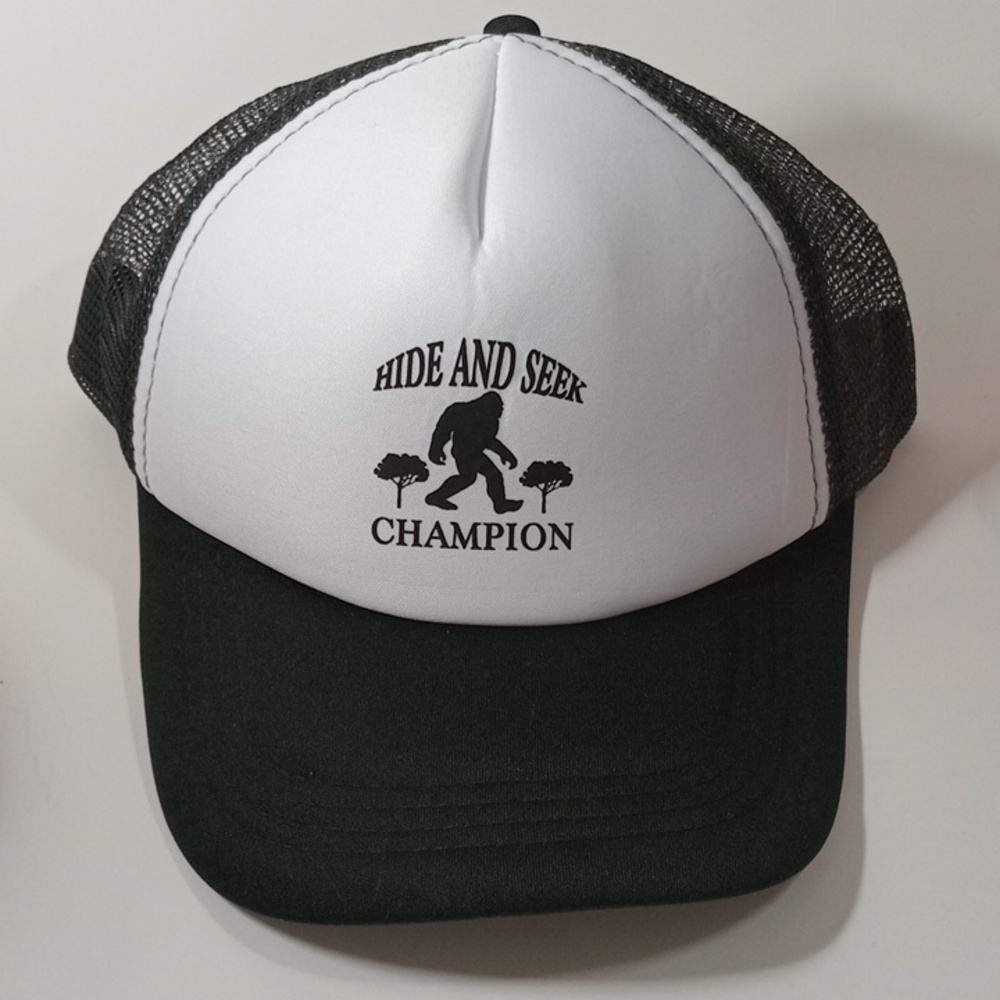 Bigfoot Baseball Hat Trucker Hat Snap Back New Hunting Gag Gift Sasquatch